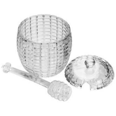 Imagem de Meleira De Cristal C/Pegador E Tampa Tress 210Ml - Lyor