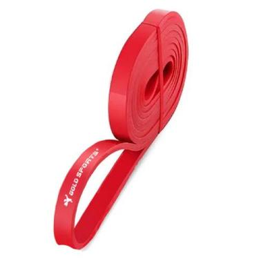 Imagem de Super Banda Elástica Gold Sports Power - Fraca, Único, Vermelho, Uniss