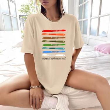 Imagem de Camisa Camiseta Feminina Estampada Bisturi Por Favor 100% Algodão Fio 