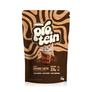 Imagem de JHAMAL Suplemento Alimentar de Proteína em Pó - Sabor Mocha Latte - Saudável e Rico em Proteínas - Vegano, Sem Adição de Açúcar, Sem Glúten, Sem OGM, à Base de Plantas - Pouch 1Kg