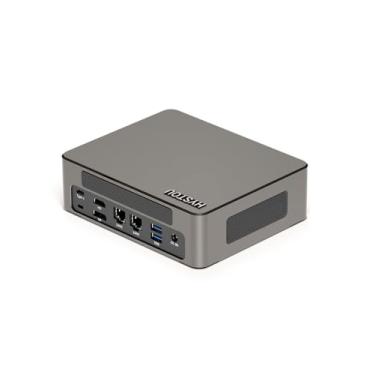 Imagem de HYSTOU Computador Mini PC I7: Core I7 1360P 32GB RAM DDR5 512GB NVMe SSD Win 11 Pro Mini Gaming PC para Home Server Business