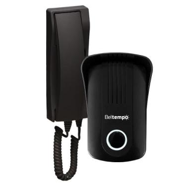 Imagem de Porteiro Eletrônico Bivolt Residencial Interfone  Bt-700 - BELTEMPO,  