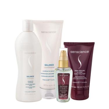 Imagem de Kit Senscience Balance Intensif Home Care Sérum (4 produtos)