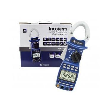 Imagem de Alicate amperimetro digital wattimetro incoterm ad530.