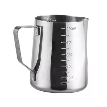 Imagem de Jarra Barista Leiteira Inox 600 ml Cremeira Americana Pitcher