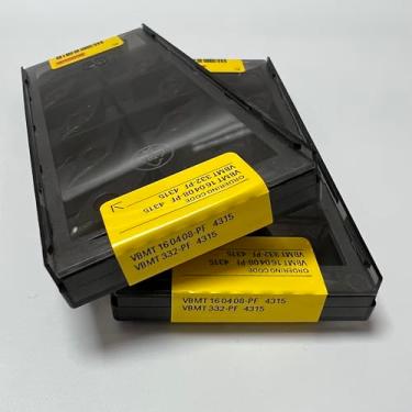 Imagem de VBMT160408-PF 4315 Lâmina CNC de carboneto 10 peças