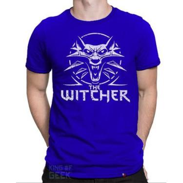 Imagem de Camiseta The Witcher Geralt De Rívia Camisa Lobo Série Jogo - KING OF 