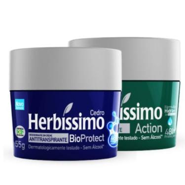 Imagem de Kit 2 Desodorante Action e Cedro Herbíssimo 55G - Dana - Dana Cosmétic
