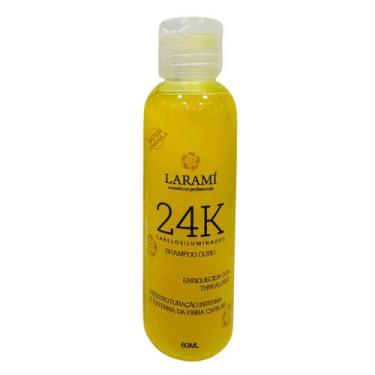 Imagem de Shampoo Ouro 24K Miniatura 60ml- Larami Profissional