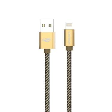 Imagem de Cabo USB Lightning C3Tech CB-210GD Dourado