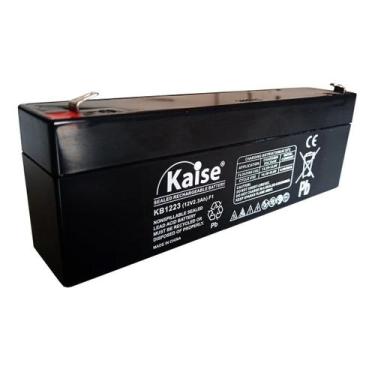 Imagem de Bateria Estacionária VRLA 12V 2,3Ah Kaise KB1223 Segurança Nobreak Ala