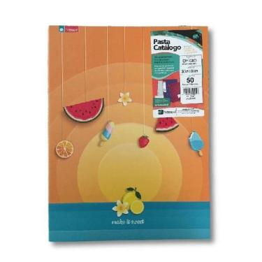 Imagem de Pasta Catálogo C/ Parafuso C/ 25 Sacos Plásticos Ref. 0250-9 Delicious
