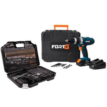 Imagem de Parafusadeira /Furadeira de Impacto a Bateria 20V Lítio 1/2 - FORTGPRO