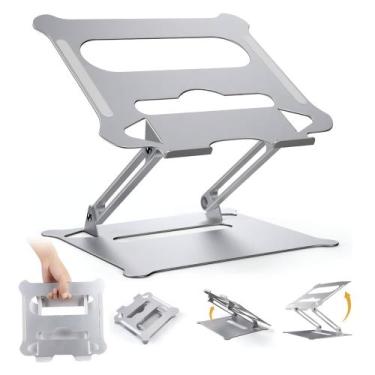 Imagem de Suporte Laptop Stand Dj Notebook Laptop de Mesa Dobrável Ajustável Alu
