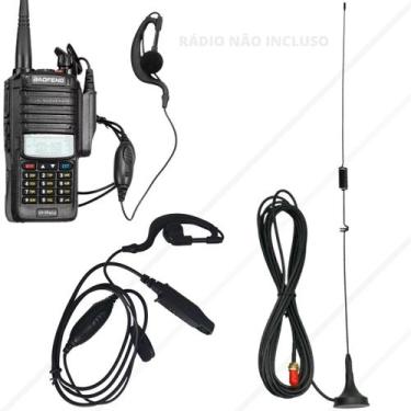 Imagem de Antena UT106UV Nagoya Base Magnetica Com Fone 9R - Lellis Rocha
