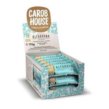 Imagem de Alfarroba Com Flocos De Arroz Integral Carob House Contendo 16 Unidade