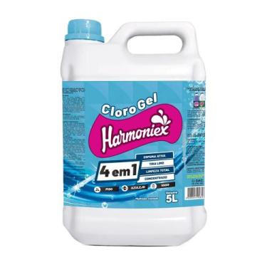 Imagem de Cloro Gel Desinfetante Germicida 5Kg Harmoniex