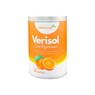 Imagem de Verisol com Hyaluronic 30 sachês Laranja Medicinal - MEDICINAL TERAPEU