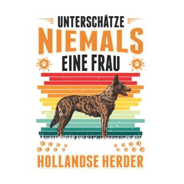 Imagem de Hollandse Herder Tagesplaner: Hollandse Herder Frau Holländischer Schäferhund/Kalender 2022 / Wochenplaner Tagesplaner Planer/Planungsbuch To-Do-Liste / 6x9 Zoll / 100 ausfüllbare Seiten