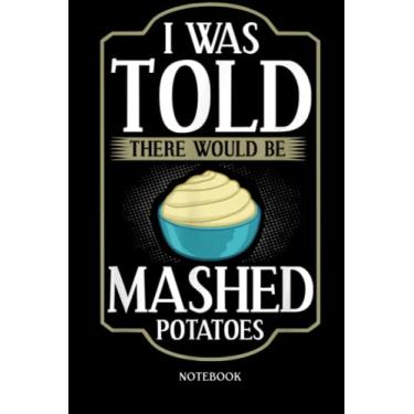 Imagem de Recipe Notebook: Mashed Potato Recipe Garlic Smashed Potatoes Vegan | Blank Recipe Book To Write In Your Own Recipes - 6X9, Minimalist Notebook.