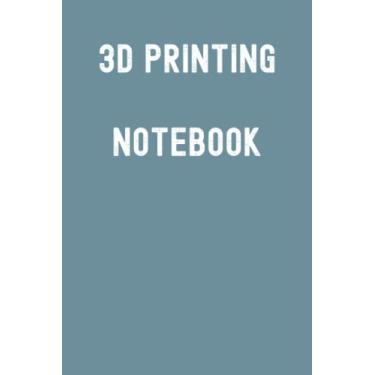 Imagem de 3D Printing Notebook: Spirit Mountain Blue Matte Finish Lined Journal, 120 Pages, 6 x 9, Gift For Thinkers, List Makers and Doers (3D Printing Notebook Journal)