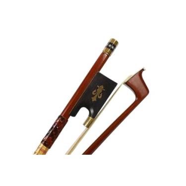 Imagem de Arco de violino de crina de cavalo 1/4 1/8 1/10 acessórios para prática de iniciantes peças de instrumentos de cordas Arco violino prático