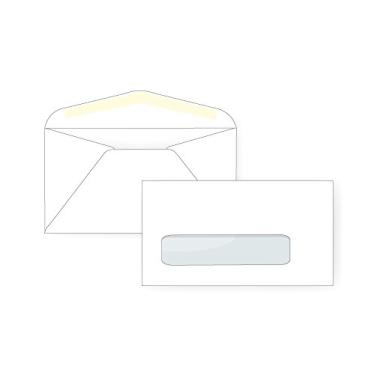 Imagem de Envelope de janela Limited Papers (TM) #6 3/4 - 24# Branco (3 5/8 x 6 1/2), Branco, 3 5/8 x 6 1/2