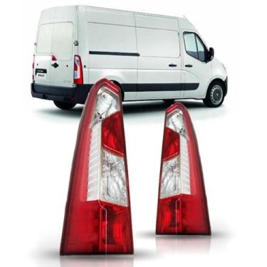 Imagem de Par Lanterna Tarseira Master 2013 2014 2015 2016 Renault - SP ACESSÓRI