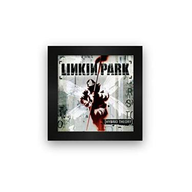 Imagem de Quadro azulejo com moldura Linkin Park Hybrid Theory