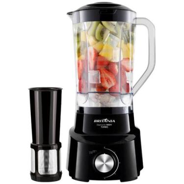 Imagem de Liquidificador britânia diamante preto 900w 220v, Preto, 220V
