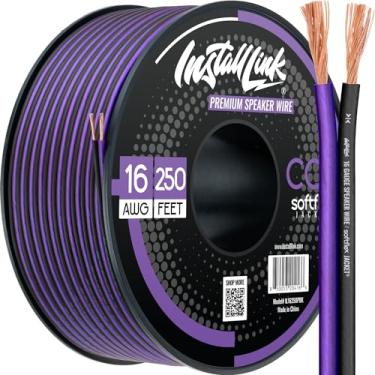 Imagem de Install Link Cabo De Alto-Falante Calibre 16 Awg (250 Pés) Estéreo, Carro Ou Home Theater, Cca