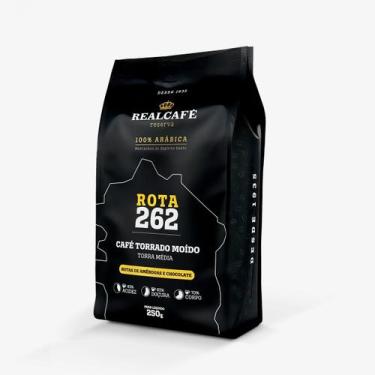 Imagem de Café Especial Realcafé Reserva Rota 262  Torrado e Moído  250G  100 Ar