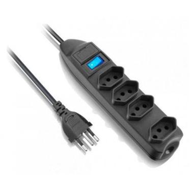 Imagem de Filtro de Linha 4  tomadas Elgin - 1,5m