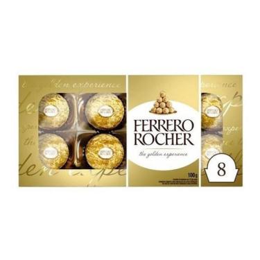Imagem de Ferrero Rocher 8un 100g