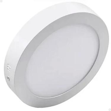 Imagem de Plafon Painel Led Redondo De Sobrepor 23cm 18w 3000k Lorben