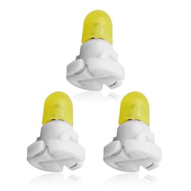 Imagem de HUQUZN Lâmpada de controle HVAC Neo-Wedge com soquete branco adequada para Toyota RAV4 2006-2012 Matrix 2009-2014 Corolla 2009-2013 Substitui 90010-01122 9001001122