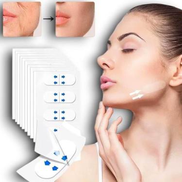 Imagem de 120 Pçs Adesivos Facial Fita De Lifting Anti Envelhecimento Faciais Tr