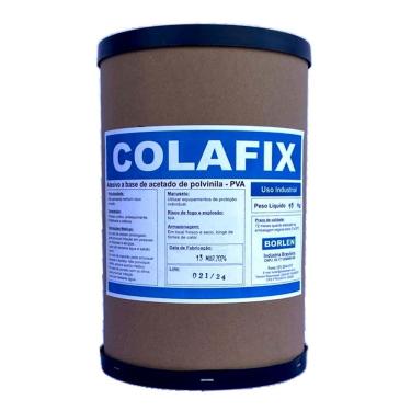 Imagem de Cola PVA Branca Colafix 1102 Papel Papelão e Madeira 10Kg