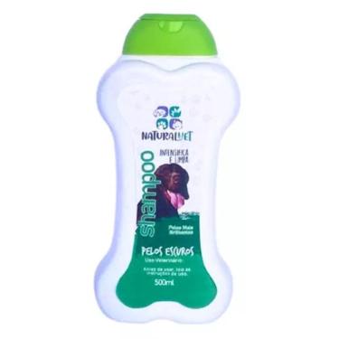 Imagem de Shampoo Pet Naturalvet Pelos Escuros Intensifica Limpa 500ml