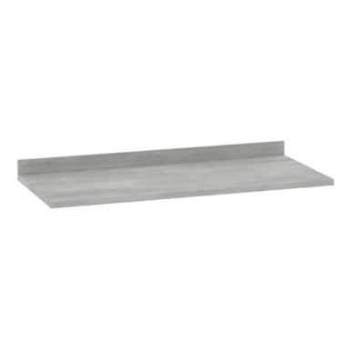 Imagem de Tampo para Balcão 120cm MDP Linea Luciane Móveis, Concreto