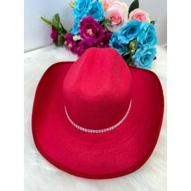 Imagem de Chapeu/Chapéu Belli Vermelho Julino Junino Festa Quadrilha - princesa,