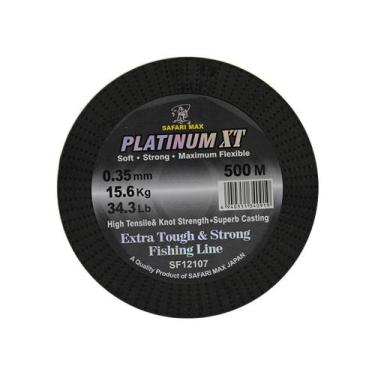 Imagem de Linha Monofilamento Platinum XT 500m - Safari Max, 0.35mm