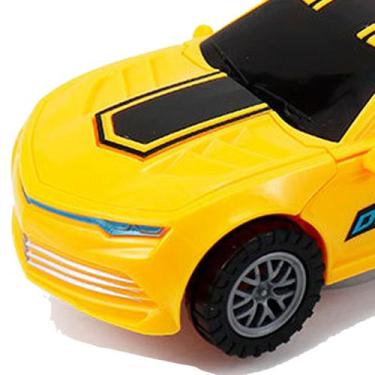 Imagem de Transformação Em Robô Carro Infantil Com Luz Sons Sirene Led Brinquedo