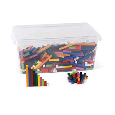 Imagem de hand2mind Foam Cuisenaire Rods Classroom Set, Math Manipulatives, Montessori Math Rods, Math Counters, Math Blocks, Counting Blocks, Montessori Math, Fraction Bars, Number Rods (Set of 15)