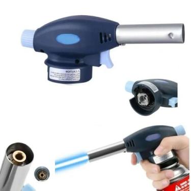 Imagem de Maçarico culinário gás multiuso profissional gourmet - Smart