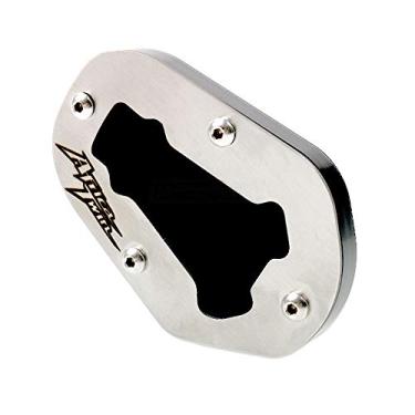 Imagem de Acc-Creativity Suporte lateral para pé de motocicleta, ampliador lateral, placa de extensão compatível com Honda CRF1100L ADV 2020-2021 (preto)