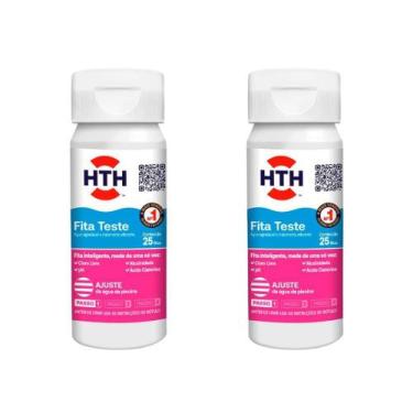 Imagem de Kit Fita Teste Cl/ph/at/stb 2 Unidades Hth