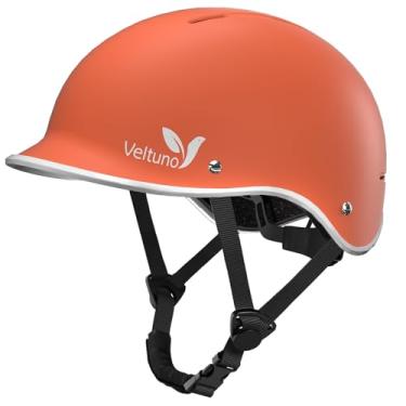 Imagem de Veltuno Capacete De Bicicleta Para Adultos, Ajustável Homens E Mulheres, Ciclismo Com Scooter Certificação Segurança, Skate, Mountain Bike, Deslocamento Diário