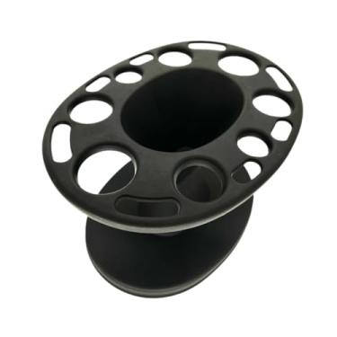 Imagem de OIIBWQ Suporte para Escova de Cabelo, Suporte para Salão de Beleza, Escovas, Tesouras Profissionais, Suporte para Exposição, Prateleira para Profissionais E