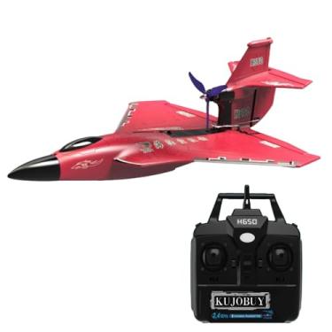 Imagem de KUJOBUY Raptor H650 Sea Land Air 19 inch Wingspan 2.4GHz 6CH Smart Balance EPP RC Airplane Warbird Fighter Seaplane RTF, Sea-Land-Air RC Airplane RTF, Beginner-Friendly (Red)